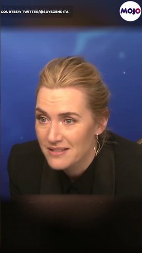 Video Of Kate Winslet Encouraging Young Interviewer Is Winning Hearts | MOJO