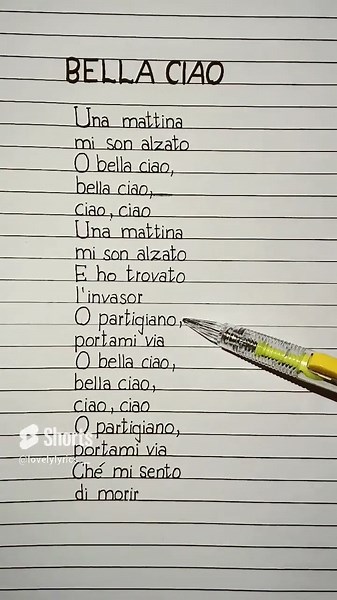 bella ciao lyrics in english | money heist song lyrics