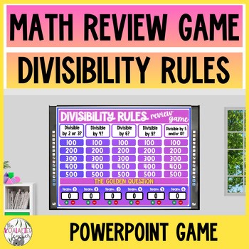Divisibility Rules Jeopardy-Style Game | Elem   MS Math