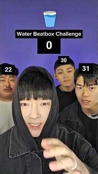 Water Bitbox challange #tiktok #beatbox #shortvideo #funny
