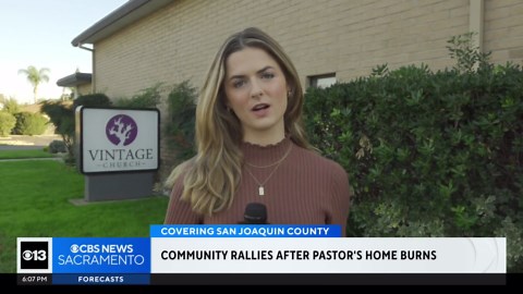 Community steps up after Lodi pastor's home damaged in fire