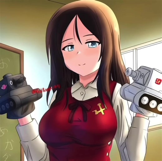 My favorite trio ❤️ || I felt like doing this turkish trend again because i was bored lol Please support me 🙏🙏!! #girlsundpanzer #gup #garupan #saunders #Kay