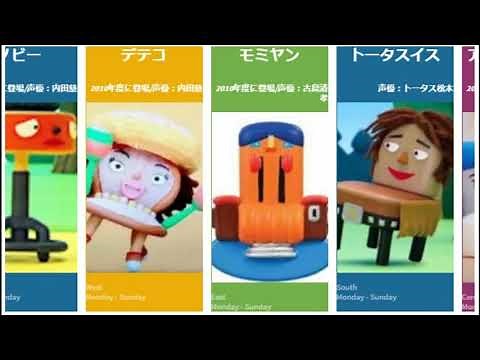 みいつけた！いすのまちのコッシーキャラ一覧 第2弾