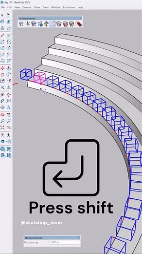 Sketchup | Stadium seating design in SketchUp using SketchPlus Model efficient seating layouts with optimized sightlines and spacing. Ideal for... | Instagram