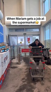 Mariam got a job at @marcheadonis 😅 January is the last month of their Yalla campaign where you can find their lower prices ever!! 🛒💵 Keep an eye on the Yalla stickers in store or on their flyer Promotions change every Thursday! You can find them on the Adonis website by selecting your Adonis location (different locations have different promos so select your preferred one) #sale #shopping #reels #comedy #relatable | Maya Hussein