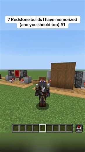7 Redstone Builds I Have Memorized (and You Should Too) #1