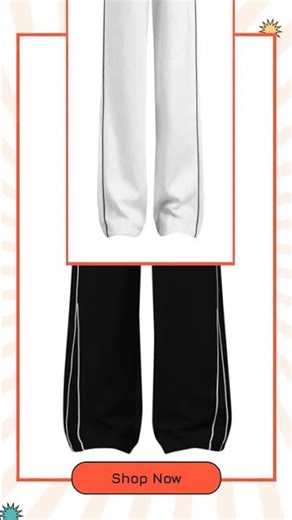 Men's Drawstring Wide Leg Pants