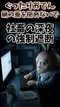 【ぐったりおでん】第129話『鍋の蓋を閉めないで』 #ショートネタ #shorts #おでん