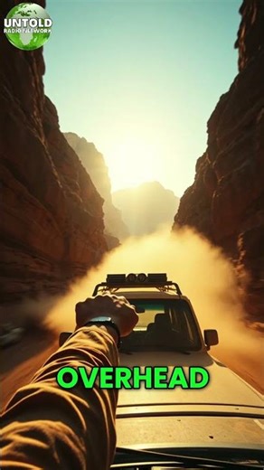 Mysterious Overhead Sound: Unexplained Canyon Encounter | Monsters on the Edge #shorts EP135