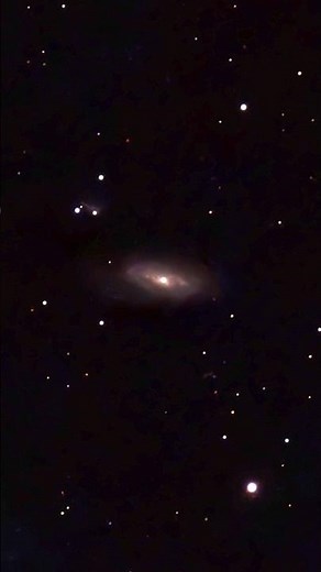 Galaxy (M 90) in a telescope: A fascinating galaxy!