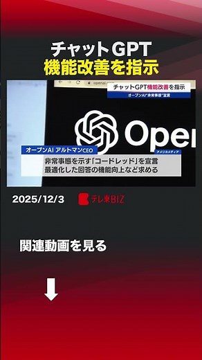 Orders improvements to Chat GPT functionality #shorts #USA #OpenAI #SamAltman #ChatGPT #CodeRed