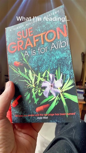 ‘A is for Alibi’ by Sue Grafton #amreading #murdermystery #booktok
