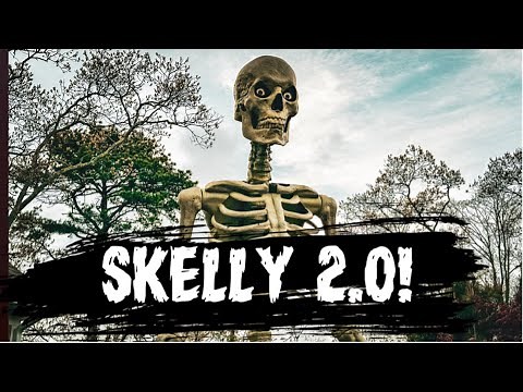 New For 2024: Skelly 2.0! Home Depot Halloween 12 ft Giant Skeleton Unboxing & Assembly!