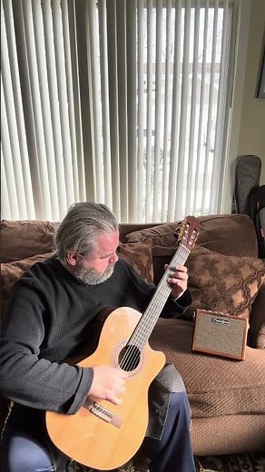 Classical Guitar Descending G Major Scale Sequence