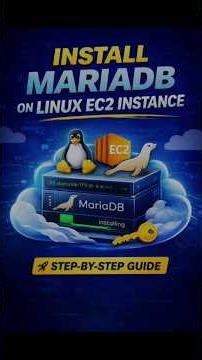 Set Up MariaDB on EC2 in 60 Seconds 🚀 (Linux AWS Tutorial) #aws #mariadb #ec2 #linux