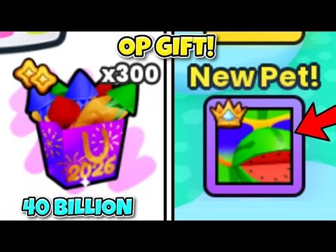 I Opened 300 Titanic 2026 New Year Gifts & They are Broken! (Pet Simulator 99)