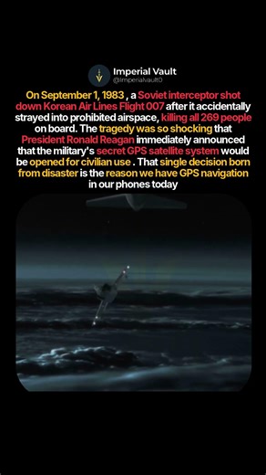 The Tragic Reason Your Phone Has GPS 🛰️💔 #shorts #history