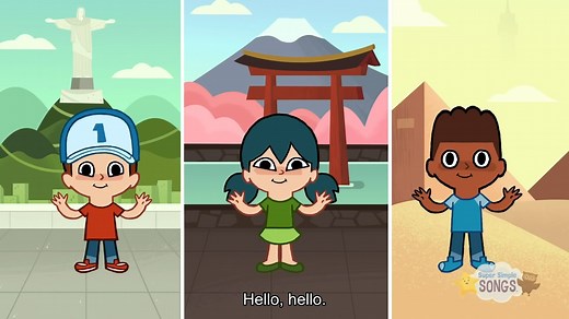 01.01.Hello Hello! Can You Clap Your Hands Original Kids Song Super Simple Songs