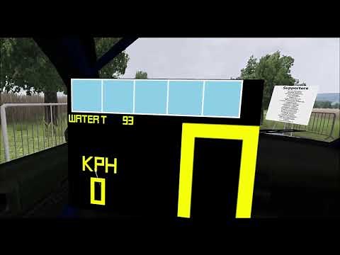 How to use a Simhub Dash in Richard Burns Rally VR