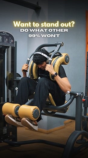 Krish Jain on Instagram: "If you want to stand out, you have to do things that other 99% won’t!"