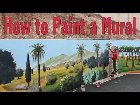 How to Paint an Outdoor Mural
