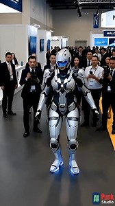 AIPunk EXPO | Ultra-Power Suit Demo: TITAN Ⅰ(short) #AIPunk #Cyberpunk #SciFi #Futuristic #AIArt #DigitalArt #ConceptArt #Cyborg #WearableTech #Mecha #Android #AugmentedHuman #robot #AIGenerated #AIPunkExpo AIPunkStudio | AIPunkStudio
