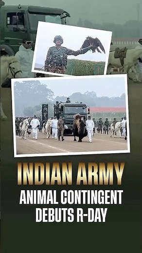 Republic Day 2026 पर Indian Army का अनोखा पशु दस्ता, पहली बार कर्तव्य पथ पर होगा प्रदर्शन