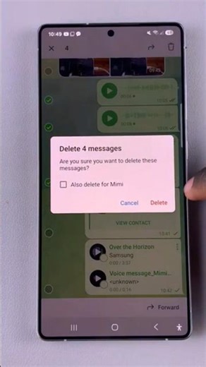 How to Delete Telegram Messages