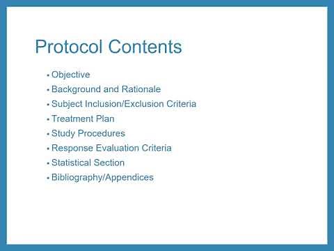 The Study Protocol