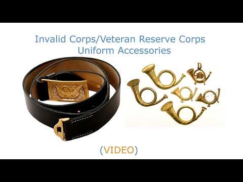 Invalid Corps/ Veteran Reserve Corps: Uniform Accessories