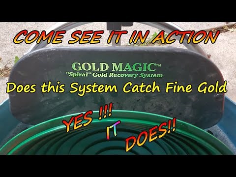 GOLD MAGIC "SPIRAL" GOLD RECOVERY SYSTEM Does it work??