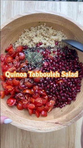 Quinoa Tabbouleh Salad Recipe