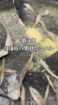 家庭で簡単にできる白身魚のムニエルのレシピ #料理 #魚 #ムニエル #レシピ #作り方
