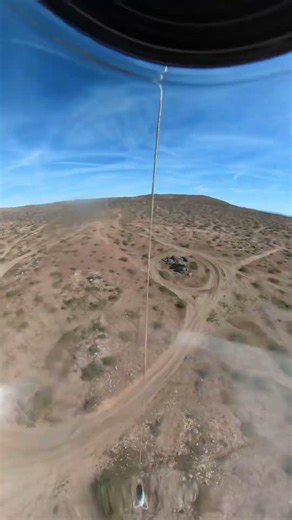 Aerial View of El Mirage Dry Lake from a Model Rocket