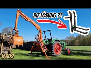 DEUTZ D30 und ATLAS 320 | Eine Lösung muss her um ihn zu bewegen | #vlog 303 #steelstyler