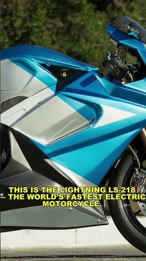 The Fastest Electric Motorcycle in the World!