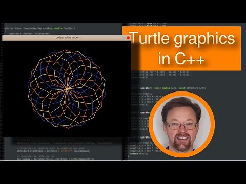 Turtle graphics in C++