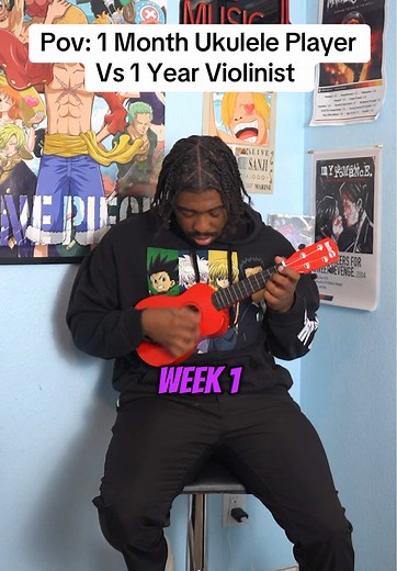 Comparing Ukulele and Violin Skills Over Time