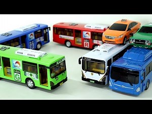 Public Bus Carbot Combination Transfomation Robot Car Toys 대중교통 시내버스 경찰버스 헬로카봇 로드세이버 대중교통 자동차 장난감