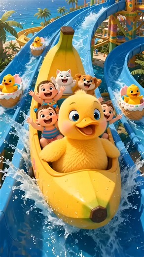 Cute Duck Cartoon for Kids — Fun Animated Video