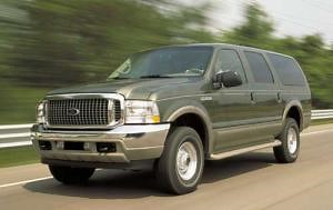 test drive car review: 2000 Ford Excursion V10