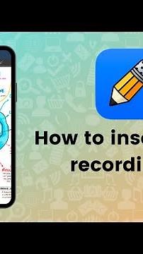 How to insert audio recordings to notes on Notability? - Notability Tips