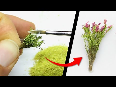 My NEW Method for the BEST Realistic Model Bushes