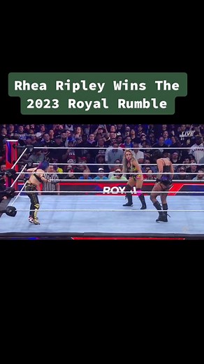 Rhea Ripley Triumphs in 2023 Royal Rumble Match