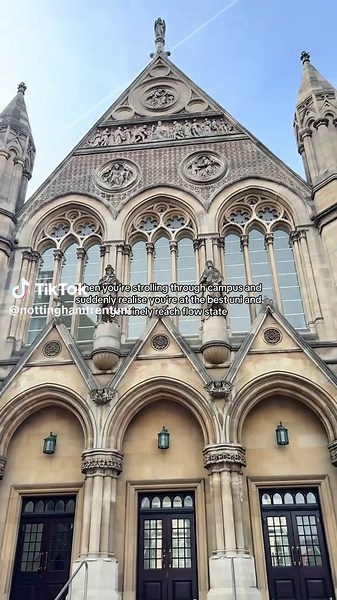 Just another day at the best uni 🩷 #NottinghamTrentUni #NTULife #FlowState #StudentLife #CampusLife