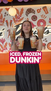 72K views · 41 reactions | El calor se pasa con Iced Frozen Dunkin’ ❄️ Pide tu café tamaño L y agrégale gratis uno de nuestros nuevos sabores: Mint Chocolate, Cookie Dough, Sweet Donut, Brown Sugar o Butter Pecan ✨ ¿Cuál es tu sabor favorito? | Dunkin' | Facebook