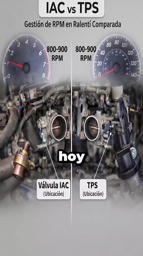 Aprende la diferencia entre la válvula IAC y el sensor TPS, dos componentes clave en el control del ralentí del motor 🚗⚙️ En este video te explico de forma clara cómo funciona cada uno, dónde se ubican y qué pasa cuando fallan. La IAC regula el aire en ralentí automáticamente, mientras que el TPS informa la posición del acelerador a la ECU. Si tu auto presenta ralentí inestable, pérdida de potencia o mala respuesta al acelerar, aquí entenderás cuál puede ser el problema 🔧 Guarda este contenido