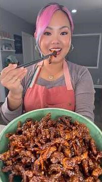 Crispy Shredded Beef #recipe #cooking #recioe
