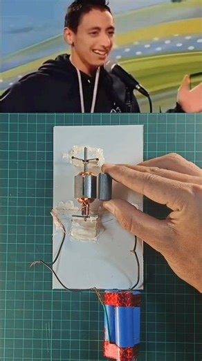 DC Motor Science Project | Using Old Motor and Cell