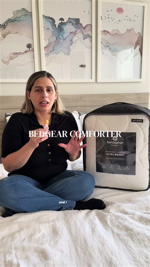 Postpartum has me running HOT at night, so I’ve been upgrading our bedding with breathable, airflow-focused pieces. We already love our @BEDGEAR Dri-Tec Sheets and adding the BEDGEAR Performance® Comforter in Ultra Weight has been the coziest upgrade without that trapped-heat feeling. It’s built with engineered channels for continuous airflow and Climacore® Intelligent Insulation to help prevent overheating before it starts, creating a cooler sleep environment so I can wake up feeling more reste